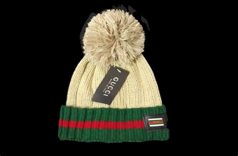 gucci hat knitted pom pom|gucci hats and gloves.